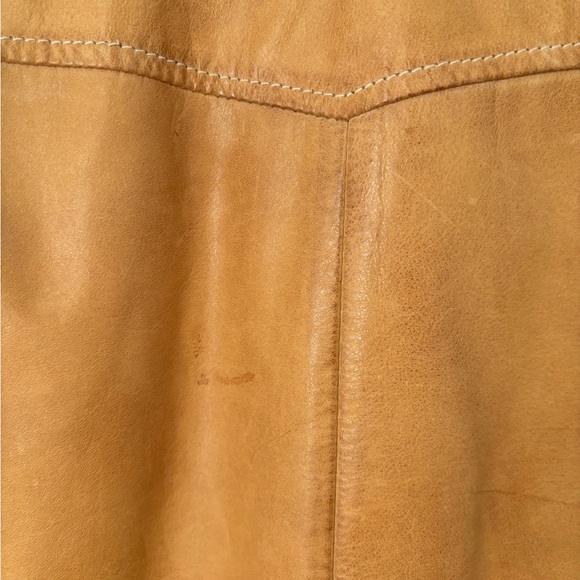 Belstaff Leather tan camel jacket - Picture 10 of 10